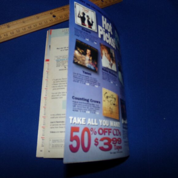 Vintage Columbia House Music Source A to Z Catalog - 1994 - CDS, Tapes, - Picture 5 of 5